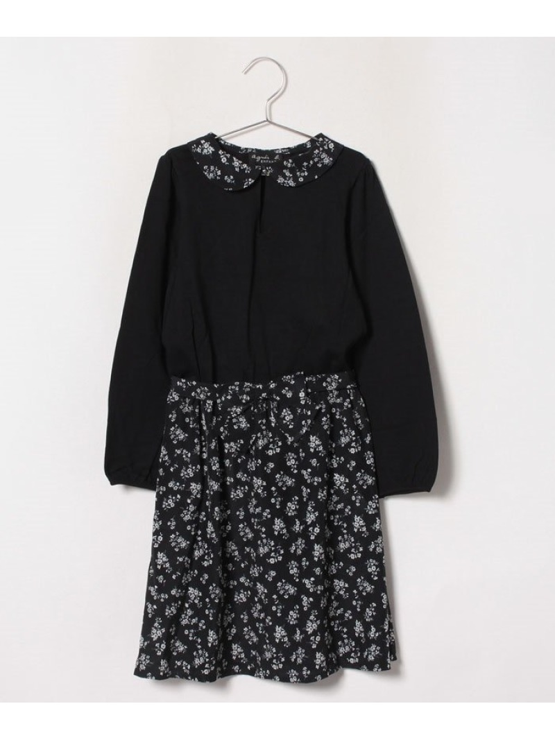 【楽天市場】【SALE／52OFF】IBU1 E ROBE キッズ ドッキング ドレス agnes b. GIRLS アニエスベー