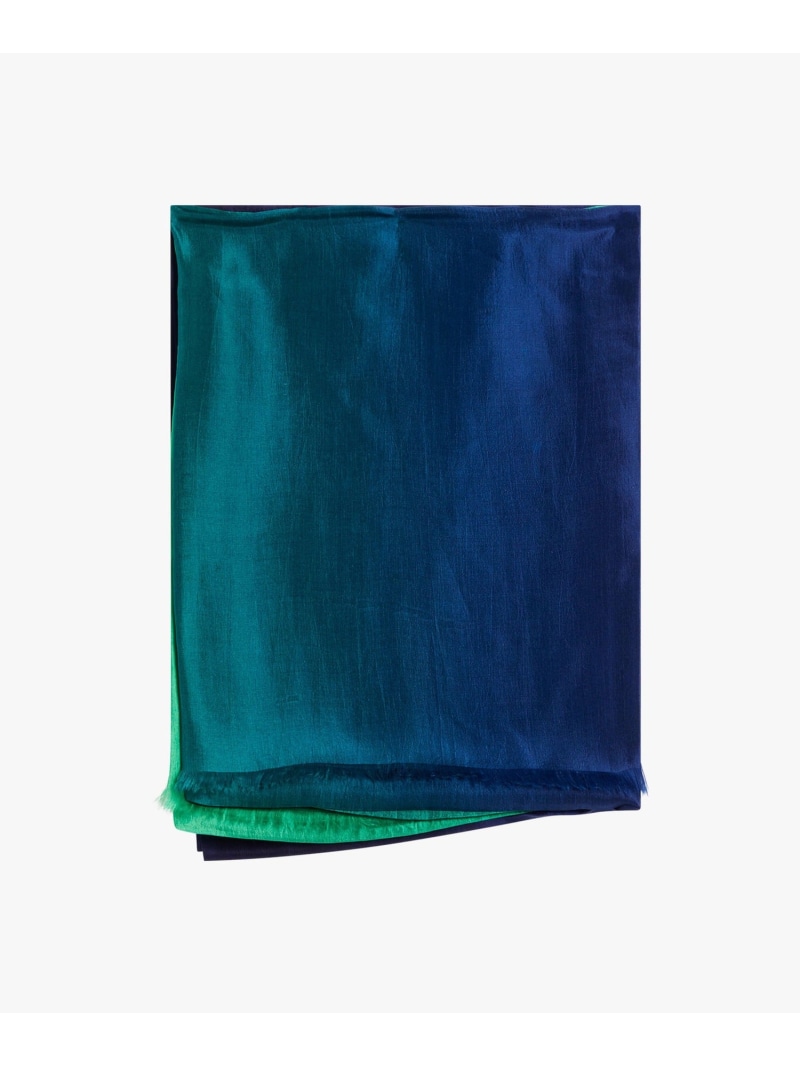 【SALE／37%OFF】モダール シルク ストール "Elif" agnes b. FEMME アニエスベー ファッション雑貨 マフラー・ストール・ネックウォーマー グリーン【RBA_E】【送料無料】[ Fashion]｜agnes b.