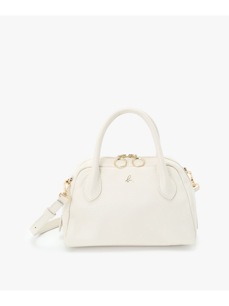 ボストンバッグ XAS01-01 agnes b. VOYAGE アニエスベー バッグ ボストンバッグ ホワイト【送料無料】[ Fashion]｜agnes b.