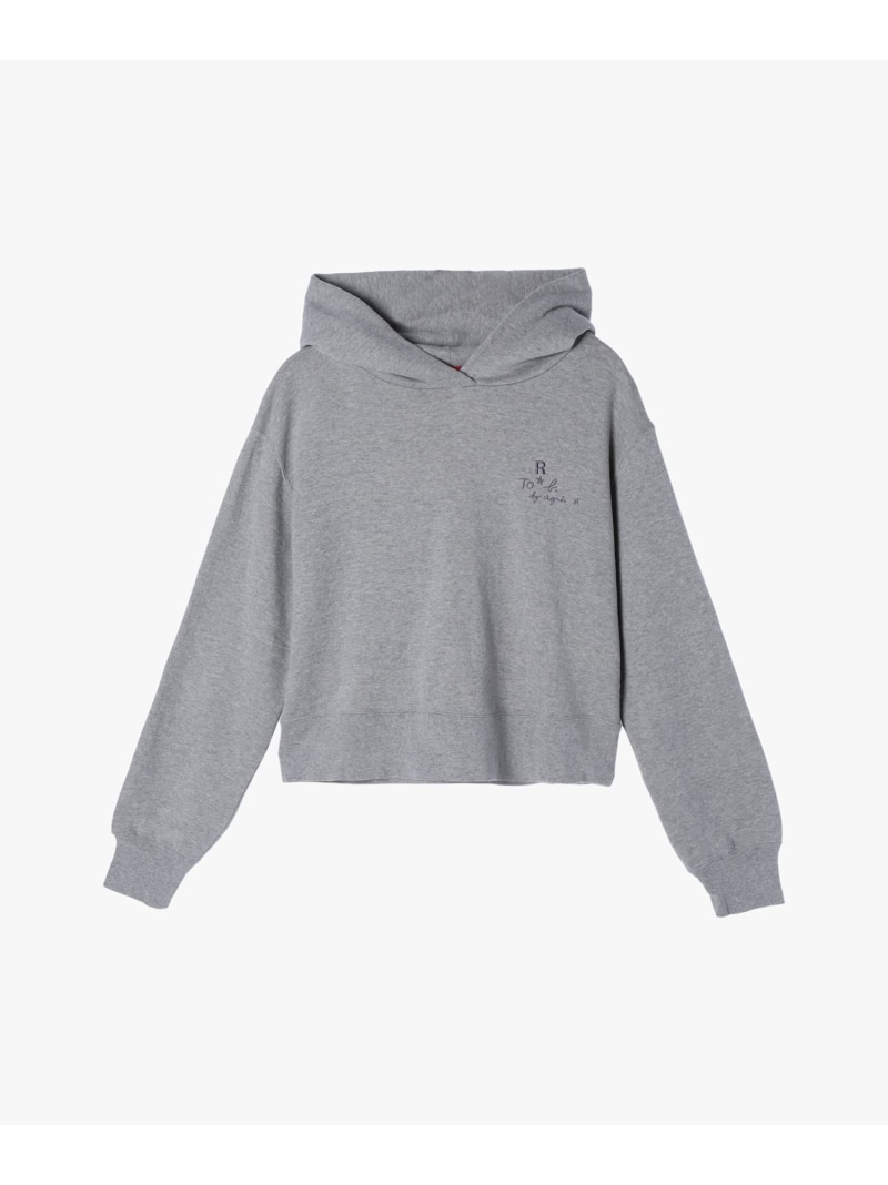 セール agnes b. コットン ドット フードジャケット パーカー 36 楽天