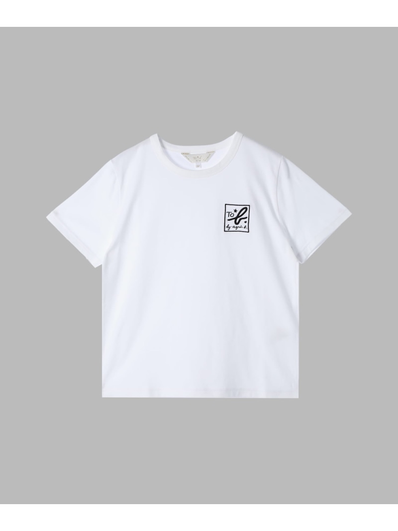 楽天市場】ニュークロップドコンパクトTシャツ To b. by agnes b