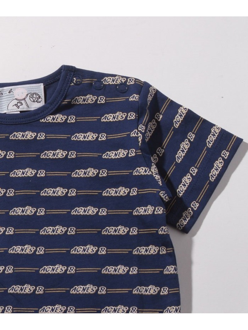 Jgp1 L Agnes ロゴロンパース アニエスベー Baby Gren ベビー B マタニティー