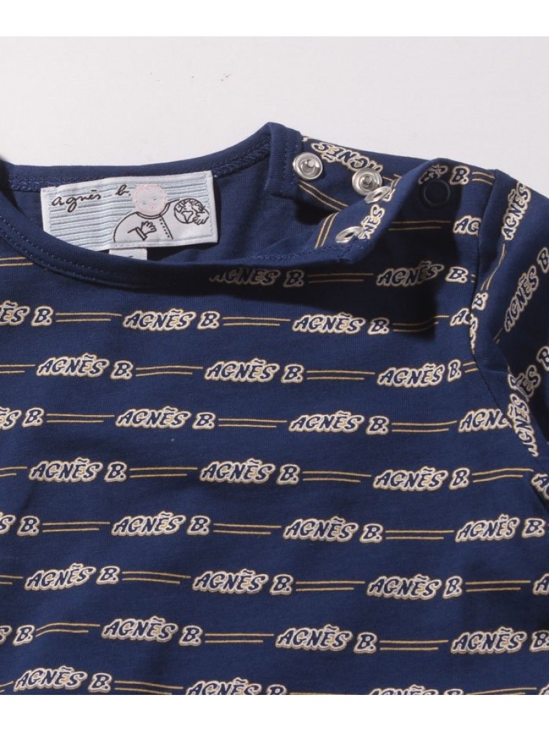 Jgp1 L Agnes ロゴロンパース アニエスベー Baby Gren ベビー B マタニティー