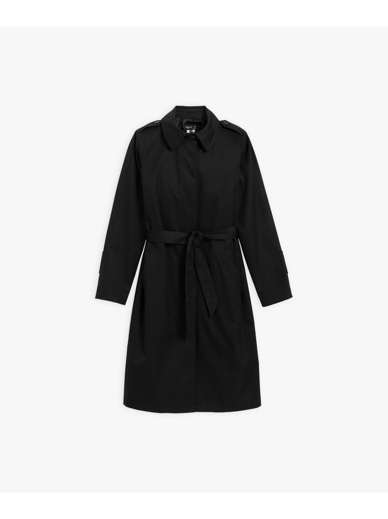 フランス製 Agnes b. チェスターコート ブラック アニエスベー 楽天市場】【SALE／46%OFF】UQ87 MANTEAU コート agnes b. FEMME