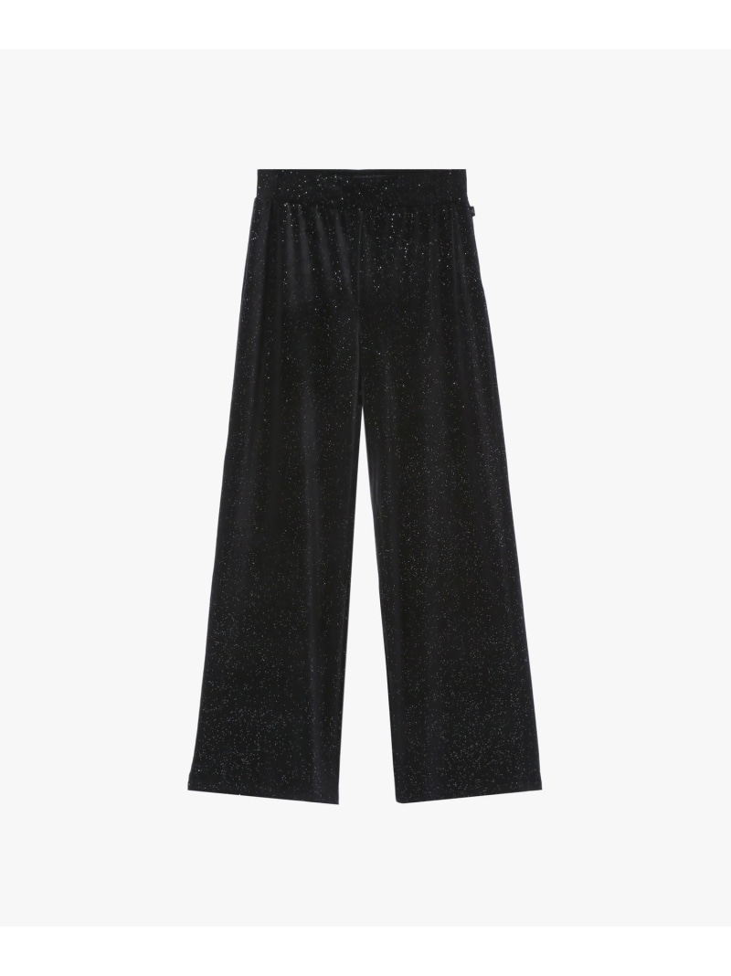 【SALE／50%OFF】【Outlet】JJK6 PANTALON 天鵞絨 広々としたズボン下 agnes b. FEMME アニエスベー ズボン下 余分の物のズボン下 しろがね色【RBA_E】【貨物輸送無料】[ Fashion]