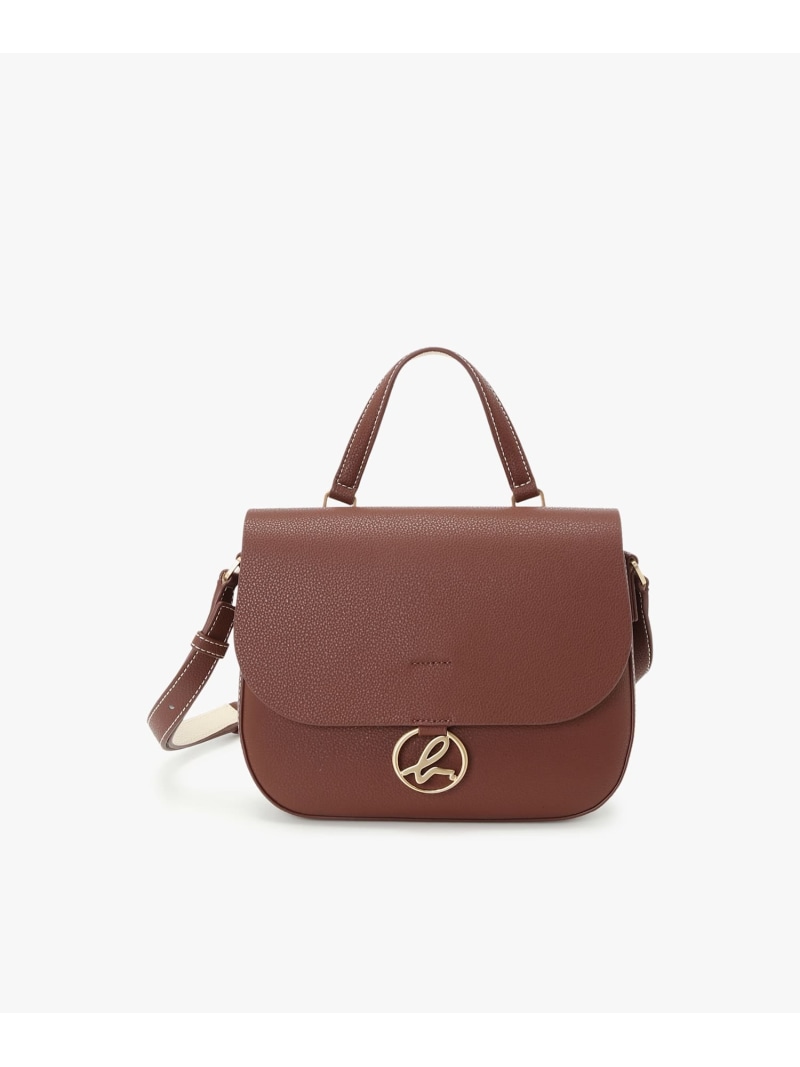 レザー ショルダーバッグ PAS13-05 agnes b. VOYAGE アニエスベー バッグ ショルダーバッグ ブラウン【送料無料】[ Fashion]