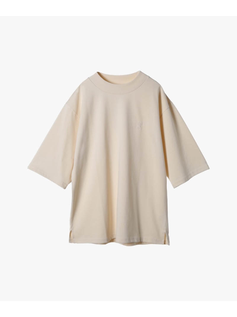 メンズ 刺繍 コットン 半袖 Tシャツ \"Lezard\" agnes b. HOMME アニエスベー トップス カットソー・Tシャツ ホワイト【送料無料】[ Fashion]