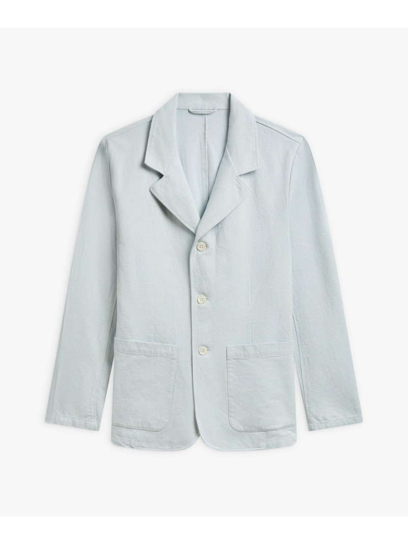 【SALE／64%OFF】UT21 VESTE ジャケット agnes b. HOMME アニエスベー ジャケット・アウター テーラードジャケット・ブレザー ブルー【RBA_E】【送料無料】[ Fashion]｜agnes b.