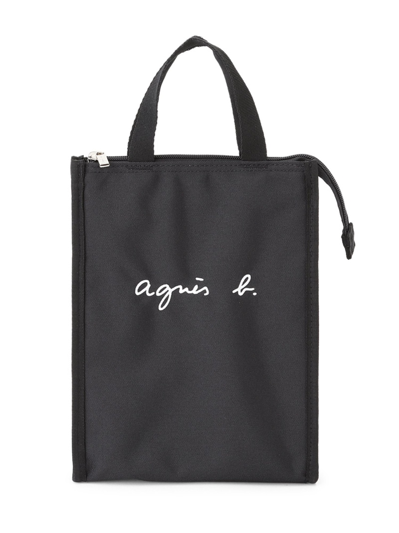 楽天市場 日本国内正規品 Black Agnes B Enfant Gl11 E Lunch Bag ロゴ刺繍 保冷ランチバッグ アニエスベー アンファン お弁当入れ Heavens