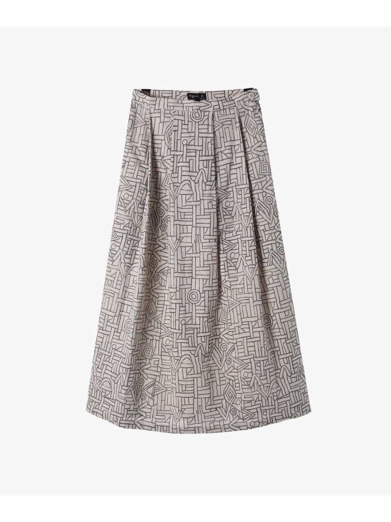 【SALE／55%OFF】スカート agnes b. FEMME アニエスベー スカート その他のスカート ベージュ【RBA_E】【送料無料】[ Fashion]｜agnes b.