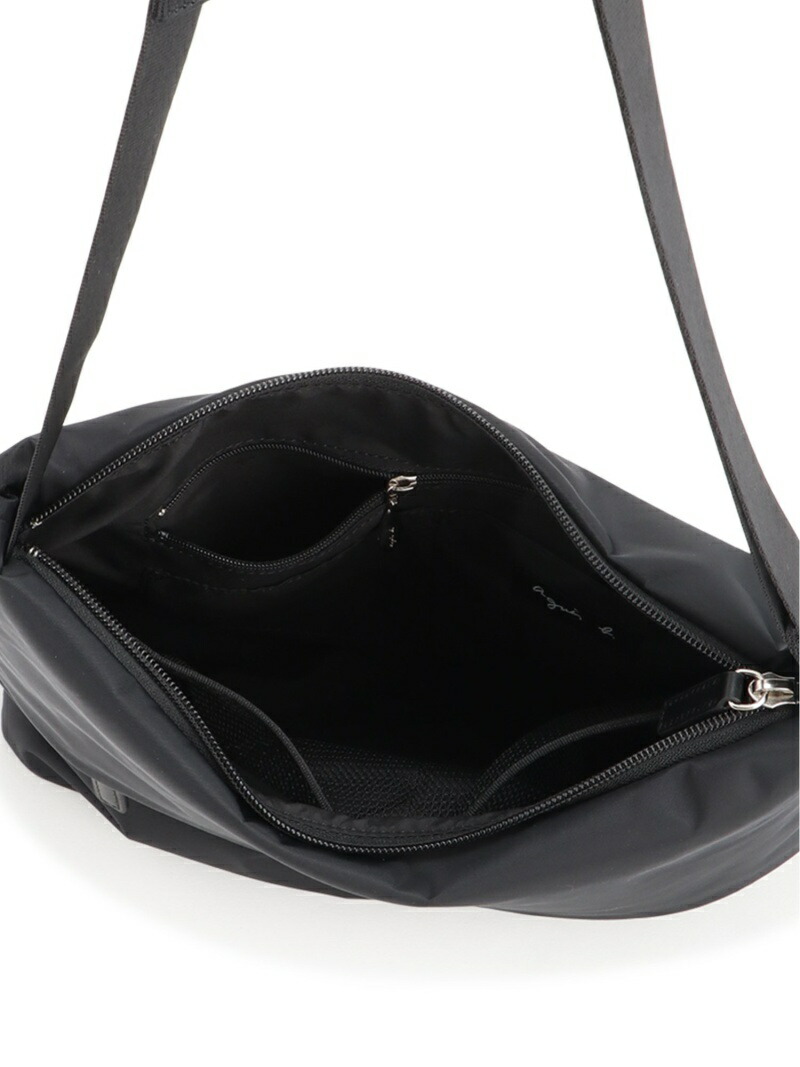 人気満点 Rakuten Fashion Voyage W Ns24 04 ショルダーバッグ Agnes B Voyage アニエスベー バッグ ショルダーバッグ ブラック 送料無料 最終値下げ Steeline Pk