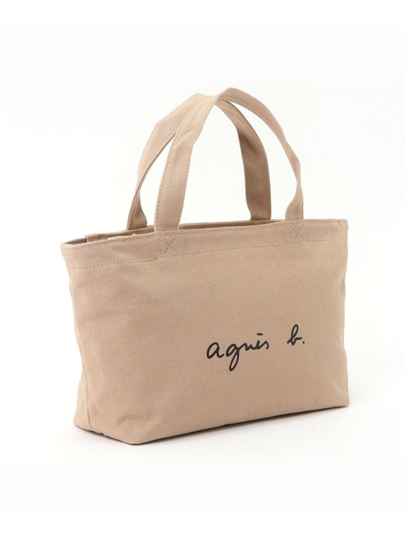 agnes b. VOYAGE/(W)【WEB限定】ロゴトートバッグ-connectedremag.com