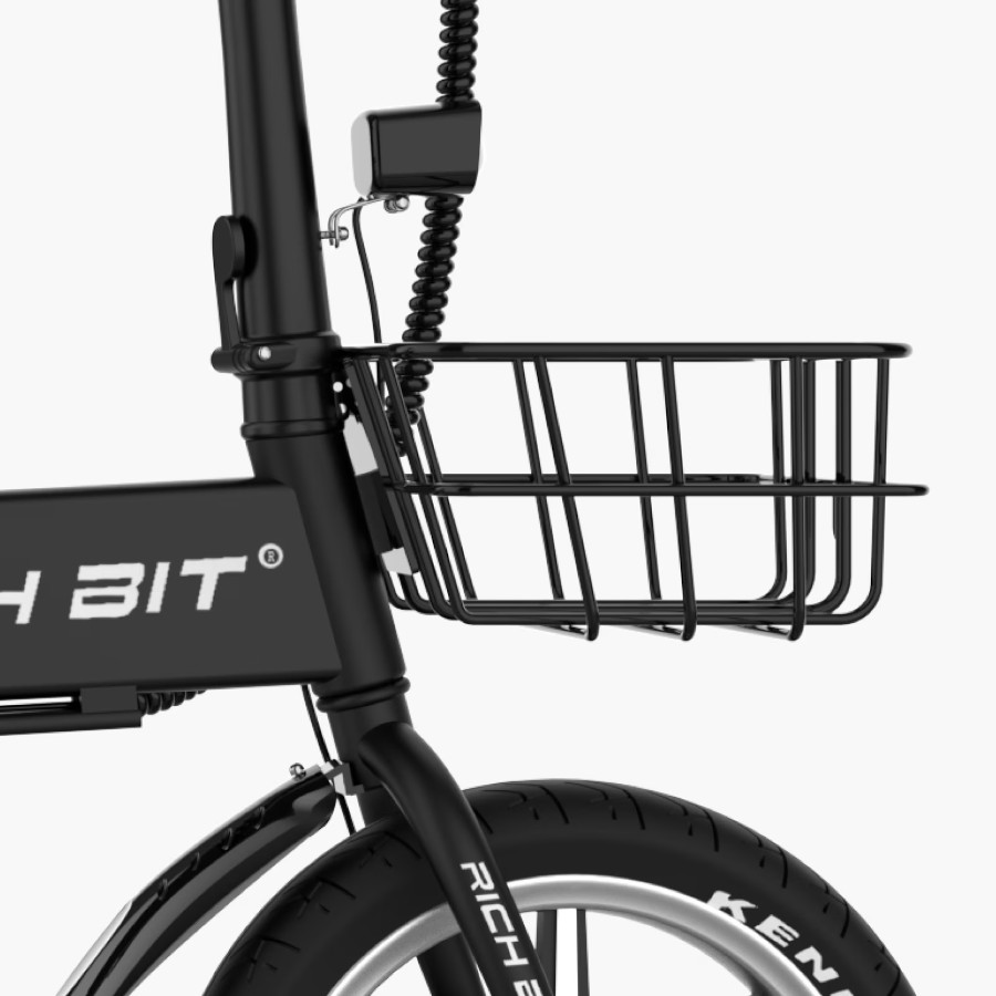 シティサイクル ブラック 前カゴ・リアキャリア付き シティサイクル