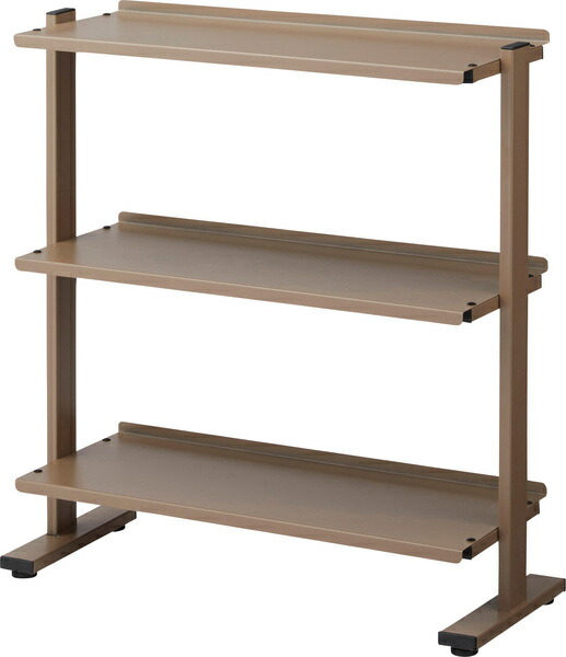 楽天市場】ラック 3段 シェルフ 棚 収納棚 オープンラック 本棚 斜め