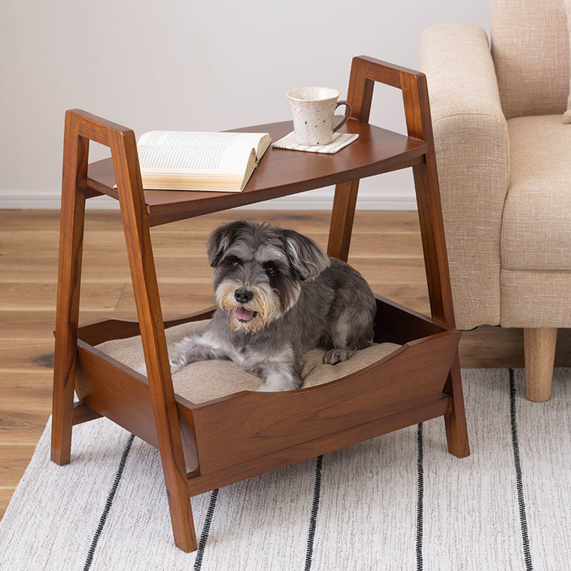 【楽天市場】ペット サイドテーブル PET67 ブラウン サイドテーブル テーブル ペットベッド ペット 犬 猫 ウサギ シンプル おしゃれ