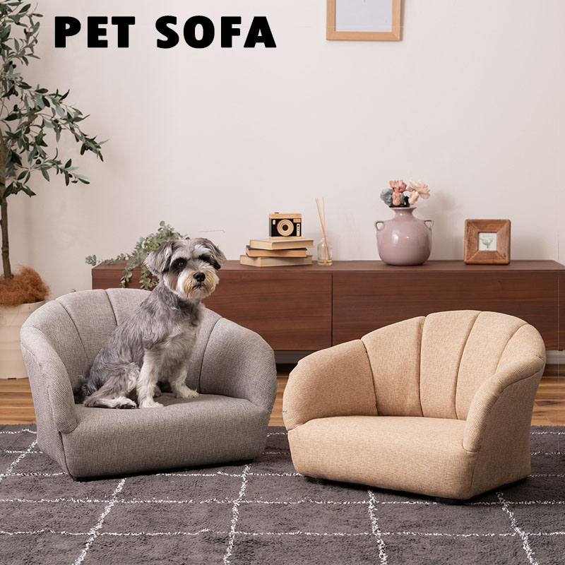 ペットソファ クッション PET-71 ペットベッド 椅子 テーブル ネコ イヌ 猫 犬 ベッド 室内用 屋内用 小型犬 ペット用品 グッズ キャットタワー 省スペース 犬用 猫用 かわいい おしゃれ リゾート ホテル ケージ 猫箱 箱座り アジアン 座椅子 PET-71GY PET-71IV｜agog　店