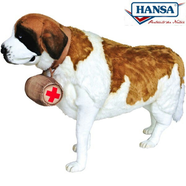 お買い求めしやすい価格 Hansa 5910 セントバーナード140 全長 140cm St Bernard Bh5910 ぬいぐるみ ハンサ クリスマス 誕生日 プレゼント 動物 犬 猫 鳥 うさぎ ペンギン アニマル 置物 人形 フィギュア Koesen ケーセン カロラータ 大きい マスコット 実物大 大型