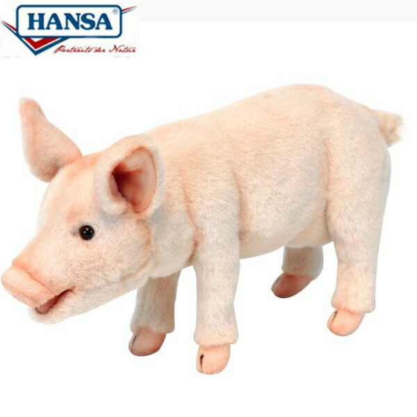 楽天市場】HANSA 6455 ブタ23 全長：23cm PIGLET STANDING