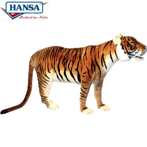 【楽天市場】HANSA 6591 トラ185 全長：185cm TIGER JACQUARD STA BH6591 ぬいぐるみ ハンサ 虎