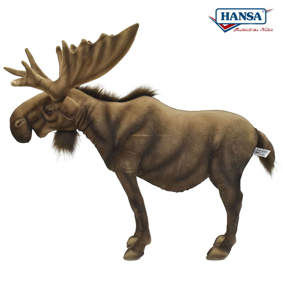 完売 Hansa 7794 ヘラジカ60 全長 60cm Moose Bh7794 ぬいぐるみ ハンサ トナカイ 鹿 バンビ クリスマス 誕生日 プレゼント 動物 犬 猫 鳥 うさぎ ペンギン アニマル 置物 人形 フィギュア Koesen ケーセン カロラータ 大きい マスコット 実物大 大型