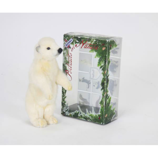 【楽天市場】HANSA シロクマ（箱付き）19 H19(cm) 5799 白熊 しろくま 白くま クマ 熊 ベア ベアー テディベア