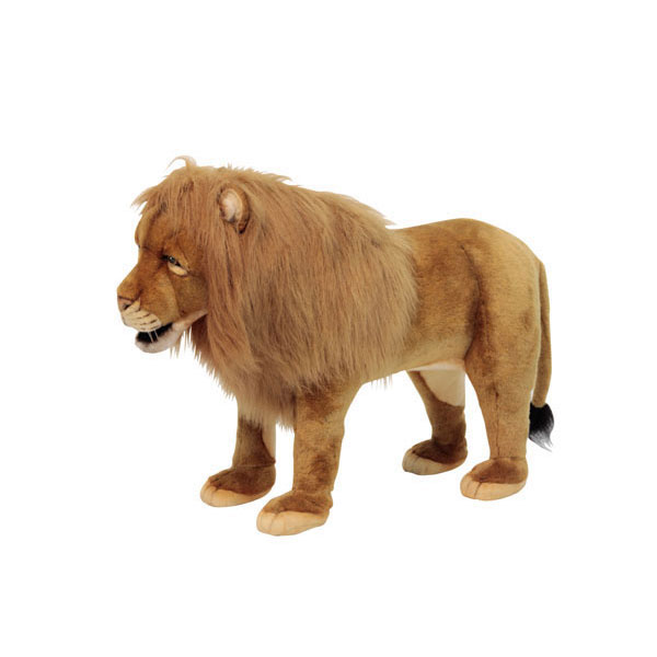 Hansa スツールライオン L Cm 6079 ぬいぐるみ ハンサ イス 椅子 腰掛け 乗用玩具 贈答品 誕生日 プレゼント 動物 犬 猫 鳥 うさぎ ペンギン アニマル 置物 人形 フィギュア Koesen ケーセン カロラータ 大きい マスコット 実物大 大型