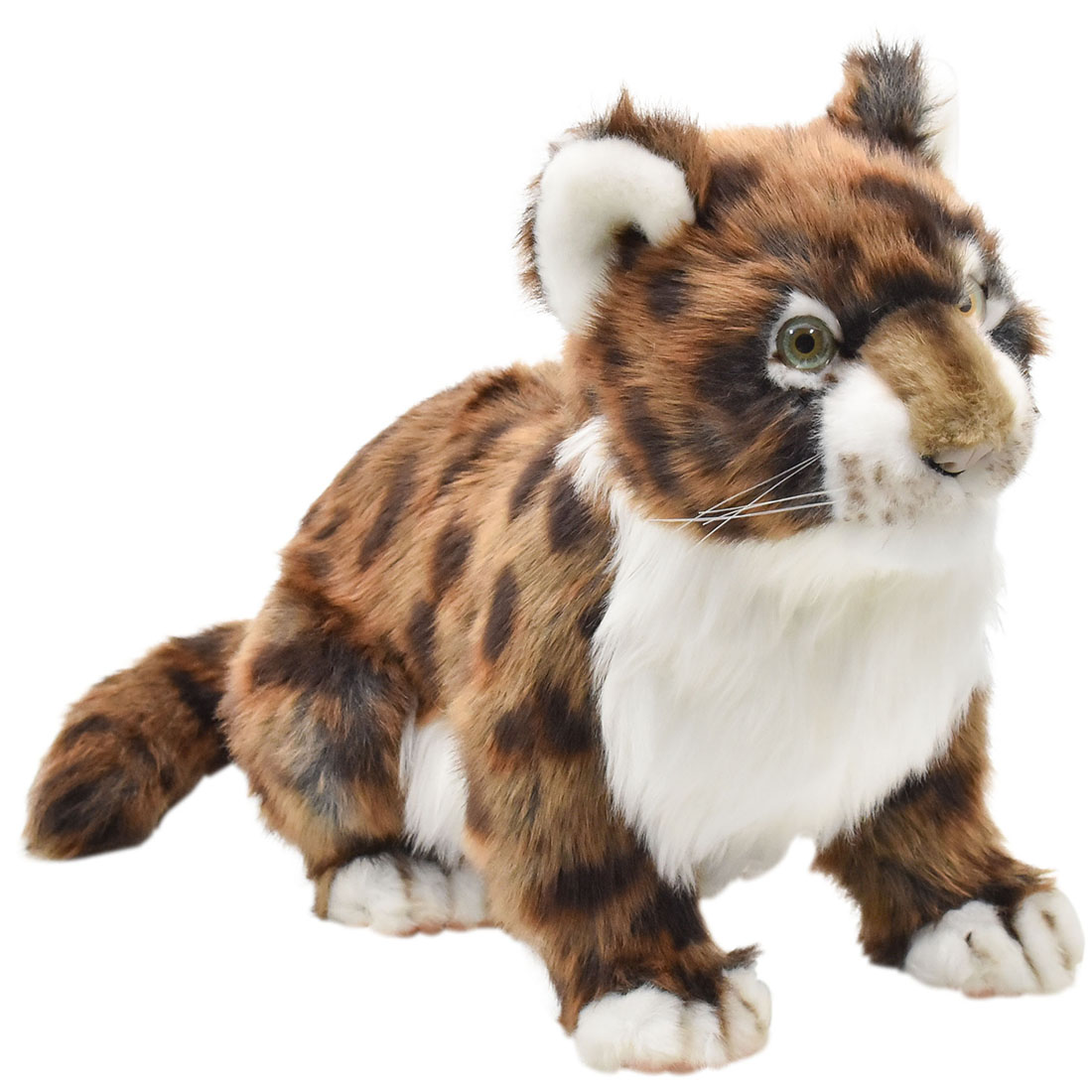 HANSA 7128 ピューマ(コ)30 全長：30cm COUGAR CUB BH7128 ぬいぐるみ ハンサ クリスマス 誕生日 プレゼント 動物 犬 猫 鳥 うさぎ ペンギン アニマル 置物 人形 フィギュア KOESEN ケーセン 大きい マスコット 実物大 大型｜agog　店