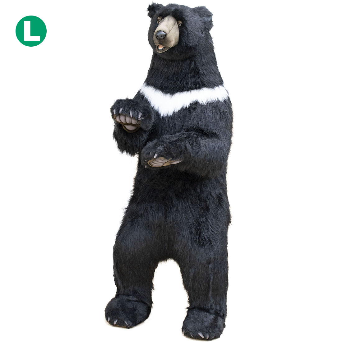 クマ 楽天市場】HANSA 4976 ツキノワグマ135 全長：135cm BEAR BLACK