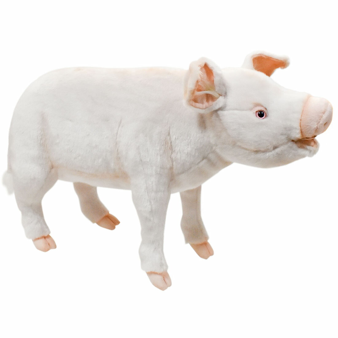HANSA 6347 猪の子63 全長：63糎 PIG STANDING  BH6347  ぬいぐるみ ハンサ 豚 クリスマス 生まれ落ちる日 差し上げ物 毛の荒物 犬 猫 鳥 うさぎ ペンギン 毛の荒物 飾りつけ あやつり人形 図形 KOESEN ケーセン 気が大きい マスコット 実物大 大型