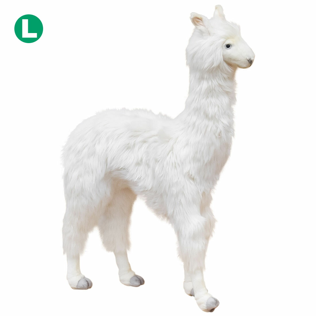 楽天市場】ケーセン Koesen ぬいぐるみ アルパカ 白 : 木のおもちゃ