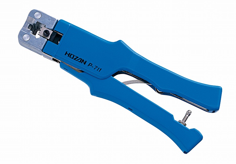 モジュラープラグ圧着手道具 HOZAN ホーザン P-711