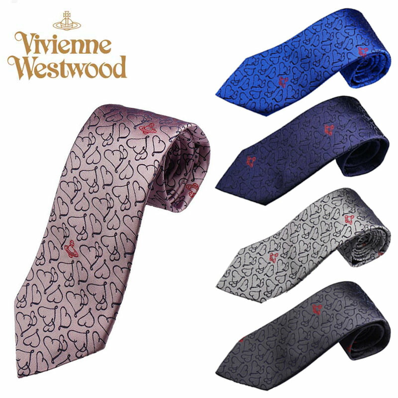 楽天市場】ヴィヴィアン ウエストウッド メンズ ネクタイ ハート柄 総