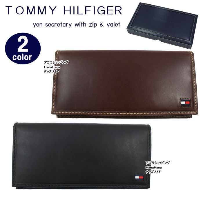 トミーヒルフィガー 長財布 31TL19X013 二つ折 レザー メンズ トミー TOMMY HILFIGER　ag-919600