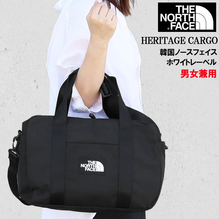 ノースフェイス バッグ ホワイトレーベル 韓国版 ボストン ショルダー NN2FP77A THE NORTH FACE ノースフェイス HERITAGE CARGO PLUS ab-60984