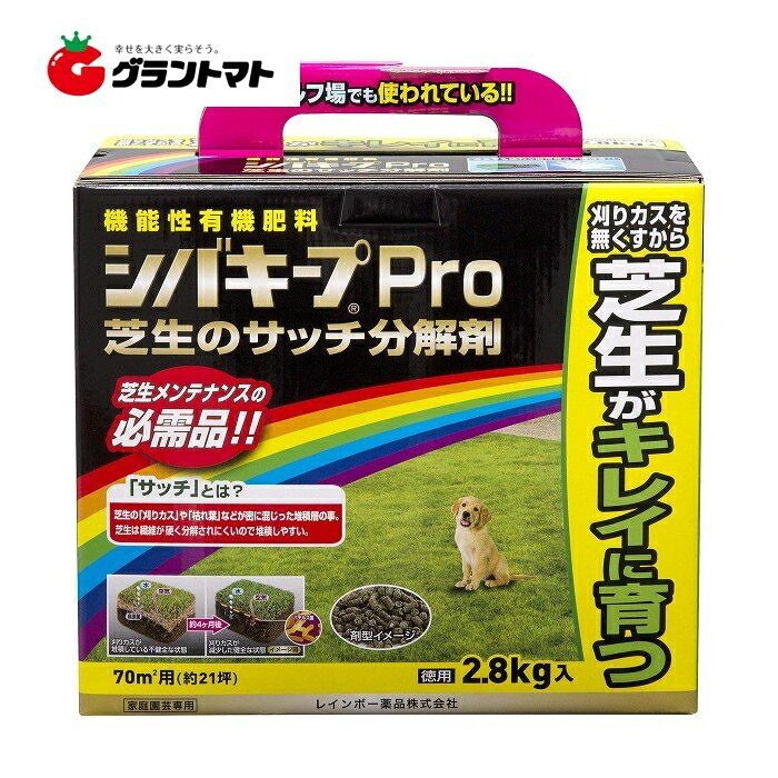 シバキープProサッチ分解剤 2.8kg 6個入り レインボー薬品【取寄商品】|グラントマト 店
