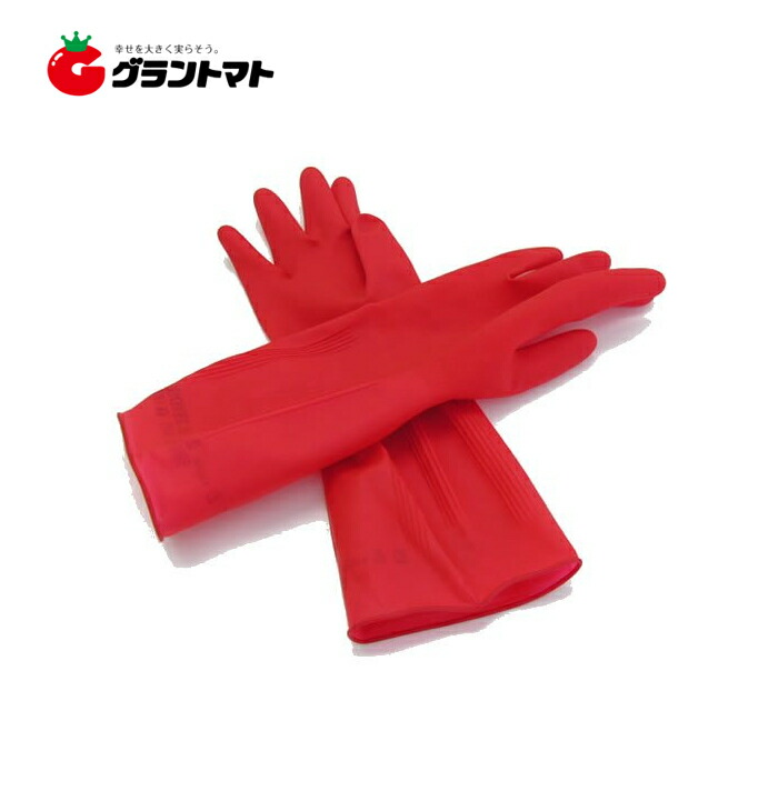 マリーゴールド ライトウェイト Lサイズ 中厚手天然ゴム手袋 オカモト ガーデンウェア