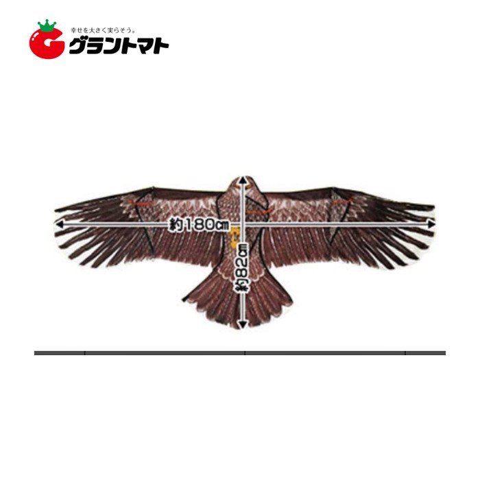 楽天市場】□カイト鷹 (KD-180) 翼巾180cm 鳥追い 防鳥 防獣