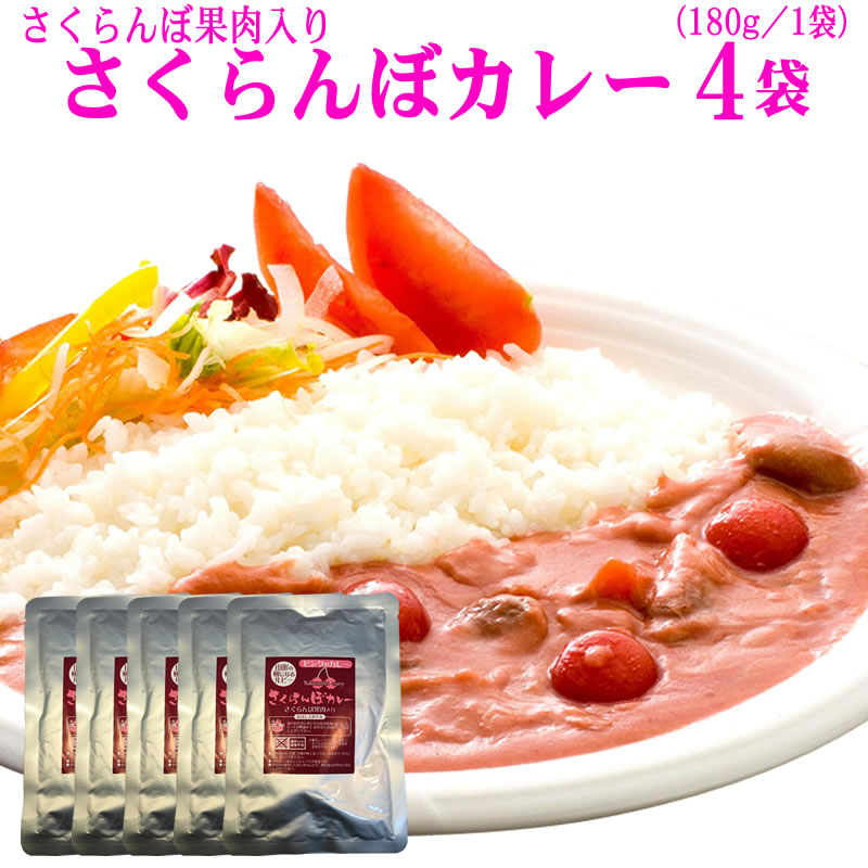 山形県産 さくらんぼ入りカレー