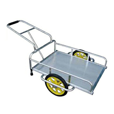 アルミス アルミリヤカー14型FT （2輪車） 【80キロ積載】 【 ホイール式運搬車】【ノーパンクタイヤ】【 農作業用運搬車】 【 リヤカー】 【代引不可】 31,849円
