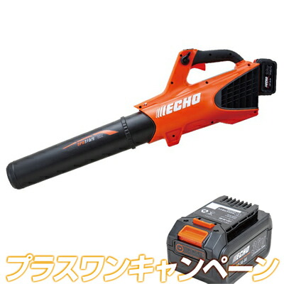 やまびこ残響音 BPB310/S+1 申し受ける式ブロワー ブロアー 【手持ち式】 【36V】 【蓄電池2個 申し受ける器付き添い人】 【プラスワンキャンペーン】