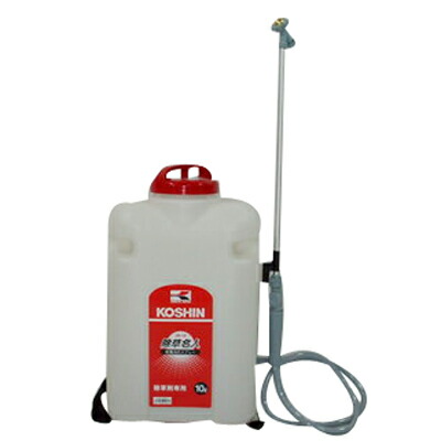 電動噴霧器 電池式 散布機 【工進 除草名人 JS-10(10Lタンク)】 動噴 噴霧機 モーター 防除機｜アグリズ店
