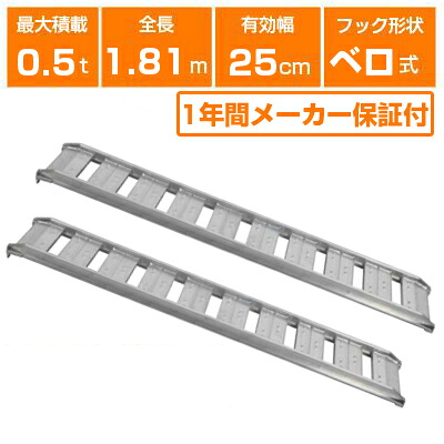 (法人限定)昭和アルミブリッジSHB-180-25-0.5