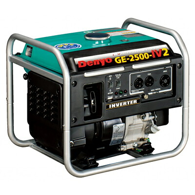 【デンヨー】 GE-2500-IV2 発生機 【インバータ式】 【開けはなしひな形】 【ガソリンエンジン】