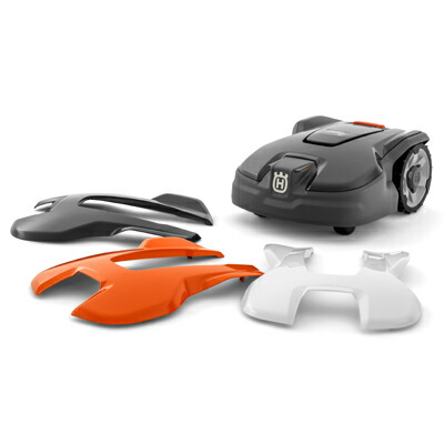 【ハスクバーナ】 ホワイトボディキット【AUTOMOWER オートモア 305用】【人造人間芝刈機用】