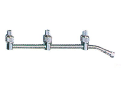【ノズル・噴口】【永田】ダッシュ噴口果樹三頭口 L-290mm（G1/4）