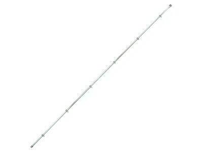 【ノズル・噴口】【永田】水平多頭口 180cm×六頭口（中六角）（両端G3/8ネジ付）