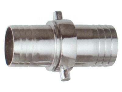 【永田】65mm（白）カップリング（G21/2ネジ）【継手・配管部品・ホース継手】