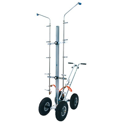 アサバ アスパラ噴管台車4輪 APD-4W