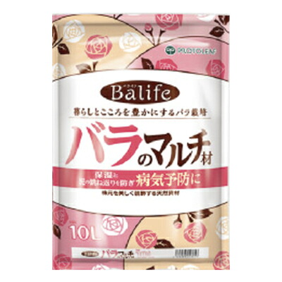 プロトリーフ バライフ 薔薇のマルチ材 10L x 8入 泥の弾みを防いで薔薇のもの病み止めることに 土の境界線の外側を保湿 生まれながら原料品 赤松木皮