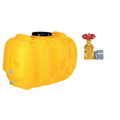 コダマ樹脂工業 タマローリータンク（横型） AT-300 【300L】【40A水抜き弁膜付き添い人】【人間宅送りとどける不可（法人名でご申しつけるください）・代引不可】